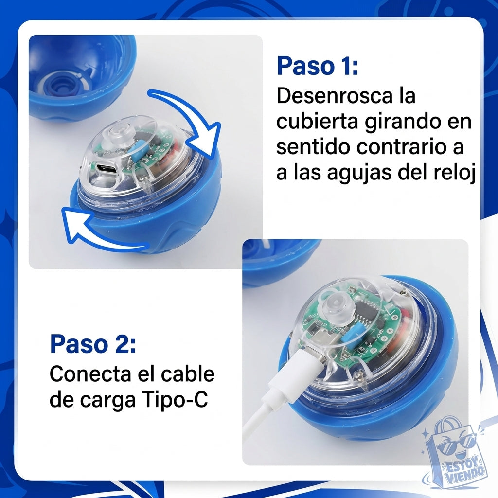 Peludito Play™ — Pelota Interactiva para Perros y Gatos🐾