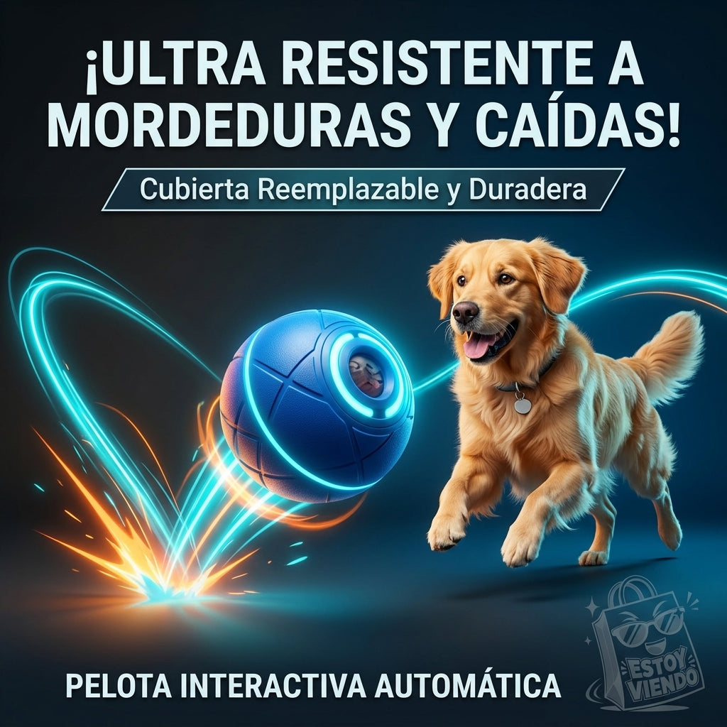 Peludito Play™ — Pelota Interactiva para Perros y Gatos🐾
